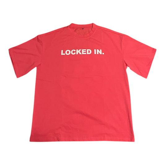 PINK LOCKED IN TEE